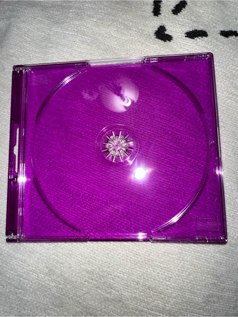 Maxell multi colored 2 disc slim case Purple New
